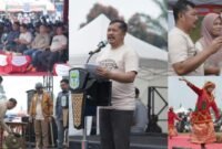 Bupati Kerinci Monadi membuka Festival Kopi Kerinci Tanah Surga 2026 di Lapangan M10 Kayu Aro, Kabupaten Kerinci, Sabtu (19/9/2026).