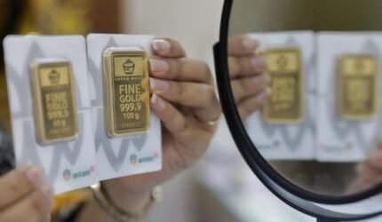 Harga emas Antam hari ini turun menjadi Rp2.628.000 per gram