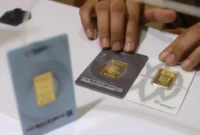 Harga emas Antam naik menjadi Rp2,58 juta per gram pada Rabu, 7 Oktober 2026.(Foto : Liputan6.com/Angga Yuniar)