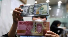 Rupiah masih menghadapi tekanan akibat penguatan dolar AS dan kenaikan imbal hasil US Treasury.