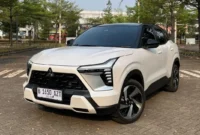 Mitsubishi New Xforce ICE menawarkan mesin 1.5L MIVEC, transmisi CVT, serta fitur keselamatan dan kenyamanan untuk menunjang aktivitas harian. (Foto : Liputan6.com/Septian Pamungkas)