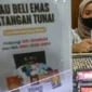 Harga emas Galeri24, Antam, dan UBS di Pegadaian turun pada Jumat (23/10/2026).(Foto : Liputan6.com/Angga Yuniar)