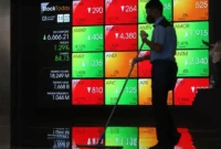 IHSG melemah 3,03 persen, seluruh sektor saham tertekan.(Foto : Liputan6.com/Angga Yuniar)