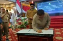 BAM DPR RI dan pemerintah daerah menyepakati empat poin penyelesaian konflik agraria Zona Merah Kota Jambi.(Foto : Tribun Jambi/Sopianto)