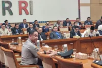 Komjen Suyudi Ario Seto menjalani uji kelayakan dan kepatutan sebagai calon Kapolri di Komisi III DPR, Kamis (1/10/2026).(Foto : KOMPAS/Machradin Wahyudi Ritonga)