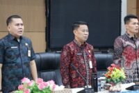 Pemkot Sungai Penuh menerima kunjungan Dinkes Sarolangun dalam studi banding peningkatan pelayanan kesehatan, Kamis (8/10/2026).(Foto : Diskominfosta Sungai Penuh)           