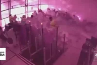 Serangan Houthi di Bandara Internasional King Khalid, Riyadh, pada 10 Oktober 2026 menewaskan 13 orang dan melukai lebih dari 300 orang.(Foto : YouTube Al Arabiya/tribunnews.com)