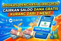 Ilustrasi aplikasi penghasil uang 2026 yang menawarkan koin dari aktivitas menonton video drama dan penarikan saldo melalui dompet digital. (Foto: redaksi/tribunsumbar.com)