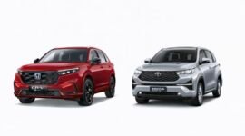Toyota Veloz Hybrid memimpin penjualan mobil hybrid di Indonesia pada September 2026.Foto: Foto Kombinasi Mobil Hybrid CR-V dan Innova Zenix Hybrid. (Dok Ist)