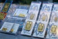 Harga emas Antam turun 1,49 persen sepanjang pekan hingga Minggu (4/10/2026)(Foto: Grandyos Zafna/detik.com)