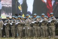 Kapolri Jenderal Suyudi Ario Seto melakukan mutasi terhadap 88 perwira Polri ke sejumlah jabatan strategis.(Foto : CNNIndonesia/Adi ibrahim)