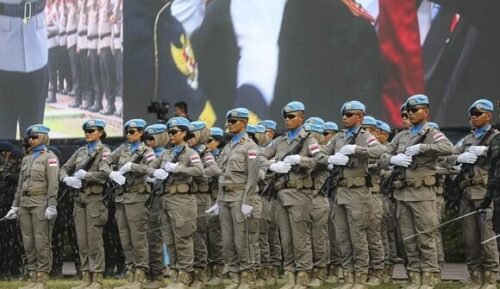 Kapolri Jenderal Suyudi Ario Seto melakukan mutasi terhadap 88 perwira Polri ke sejumlah jabatan strategis.(Foto : CNNIndonesia/Adi ibrahim)